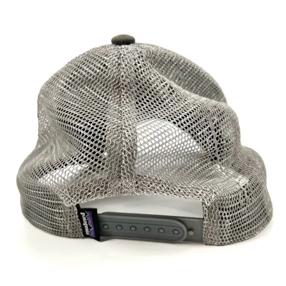 Patagonia Wave Logo Snapback Trucker Hat - Picture 4 of 7